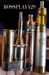 SBS, Brass Stingray (LE), Wolvesix gold plated top cap and dt.